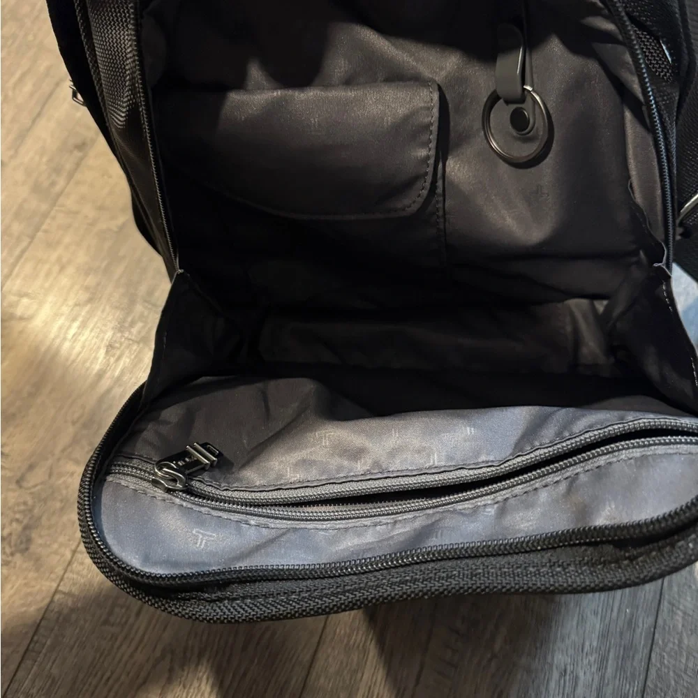 Tumi Black Duffel Bag with Durable Design